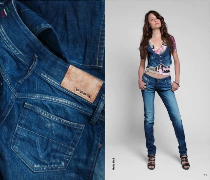 Diesel 2011春夏牛仔褲 LookBook