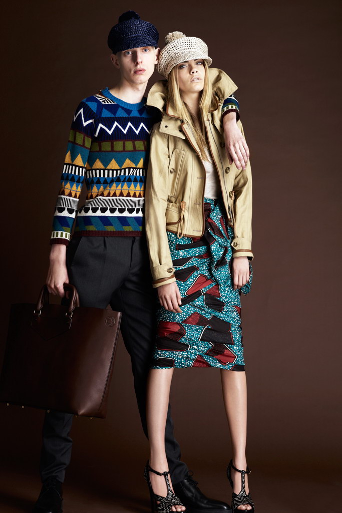 Burberry Prorsum 2012紺ϵиDƬ