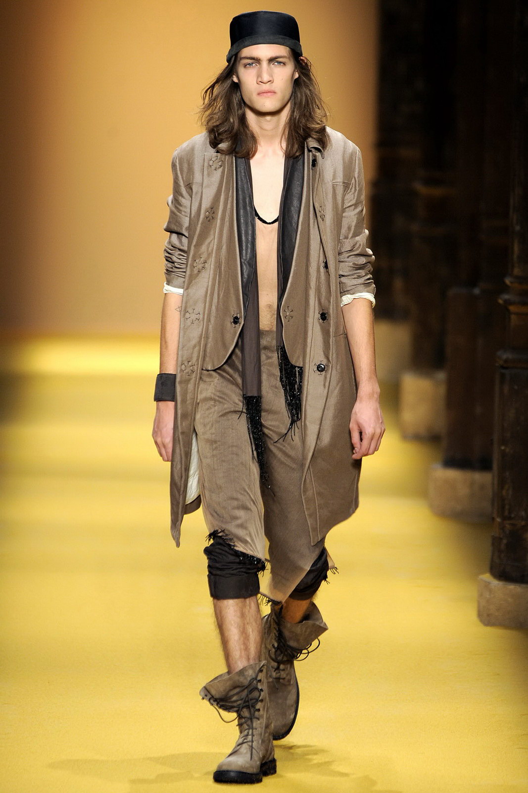 Ann Demeulemeester 2012春夏男裝