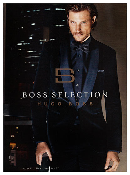 Hugo Boss 2011秋冬男裝廣告 