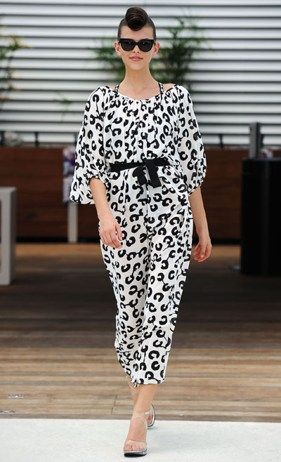 NORMA KAMALI SWIMWEAR 2012邁阿密泳裝秀場