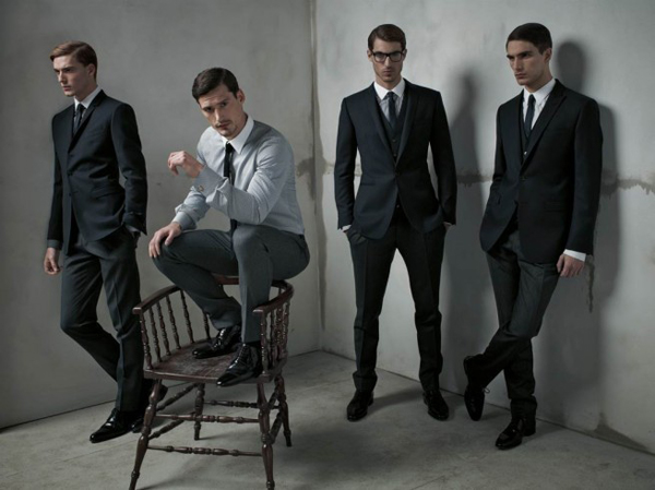 Dolce & Gabbana 秋冬紳士晚禮服廣告 高清圖片