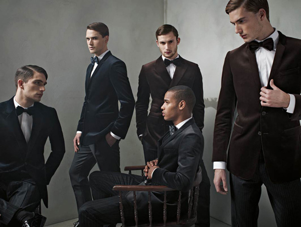 Dolce & Gabbana 秋冬紳士晚禮服廣告 高清圖片