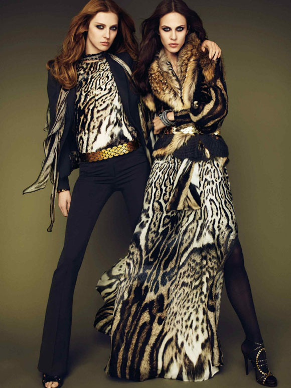 Roberto Cavalli 2011秋冬Look Book 高清圖片