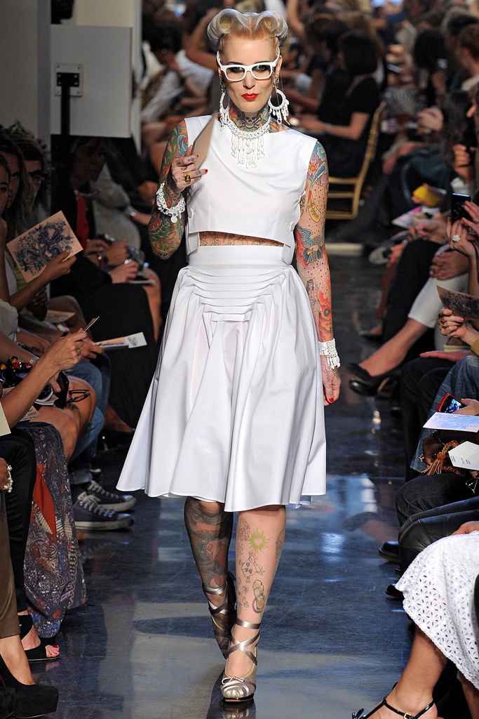 Jean Paul Gaultier 2012春夏秀場高清圖片