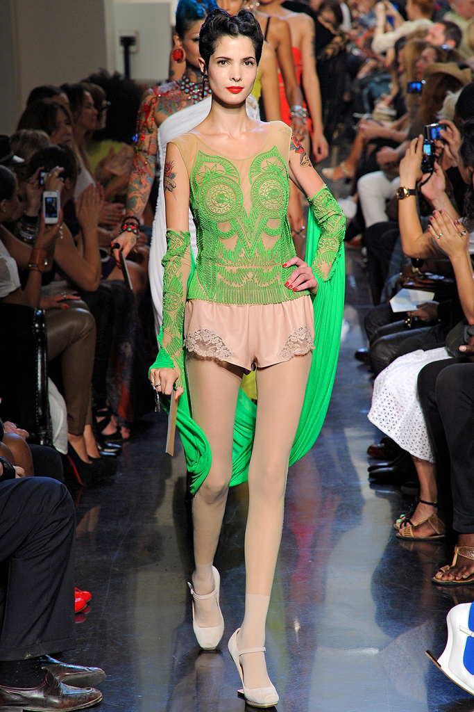 Jean Paul Gaultier 2012春夏秀場高清圖片