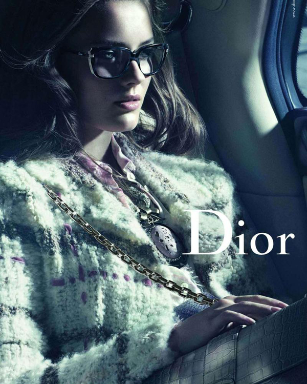 Dior 2011秋冬眼鏡廣告 