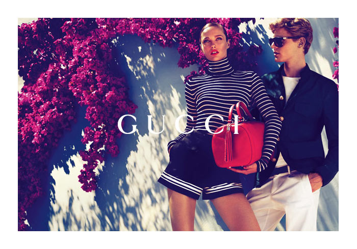 Gucci Cruise 2012廣告