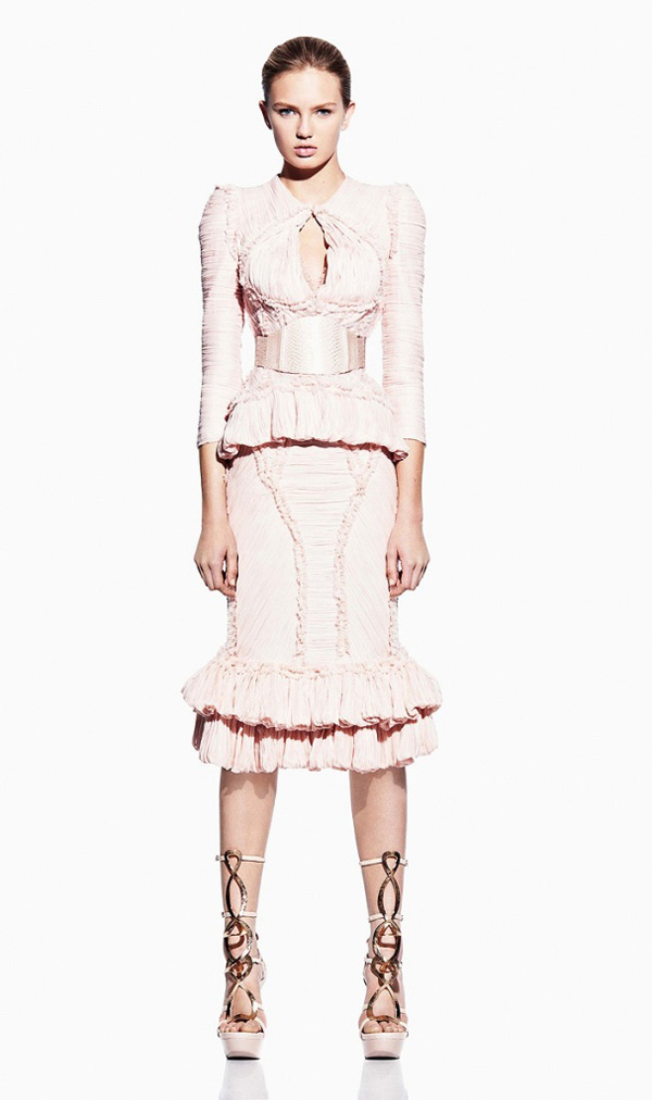 Alexander McQueen 2012 春夏Lookbook 高清圖片