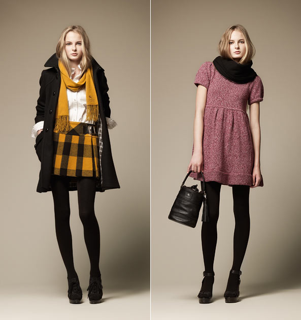 BURBERRY Blue Label 2011秋冬 LookBook