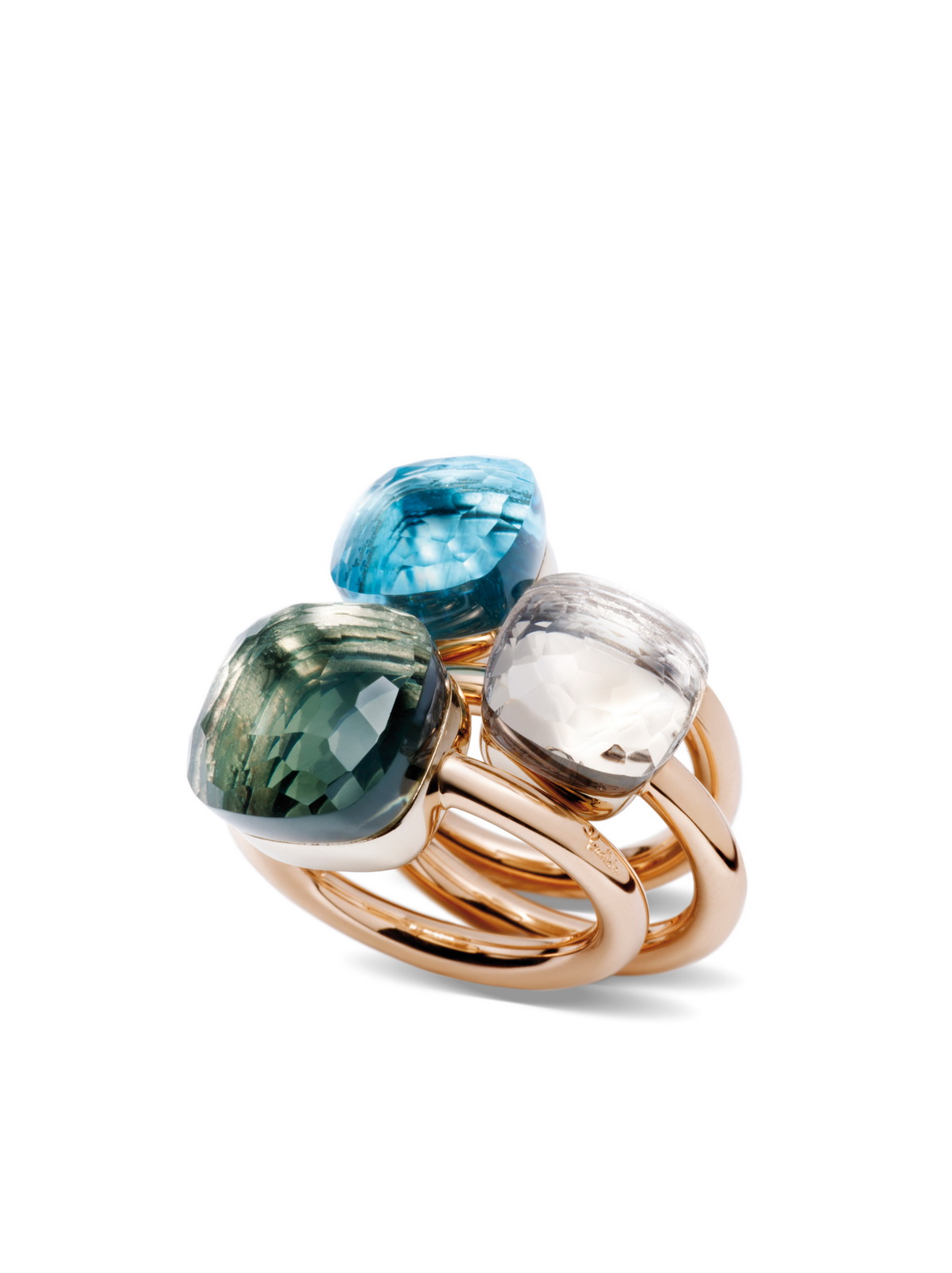 Pomellato Nudo全系產品創意搭配高清圖片