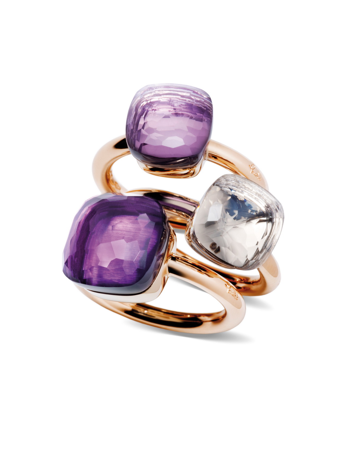 Pomellato Nudo全系產品創意搭配高清圖片