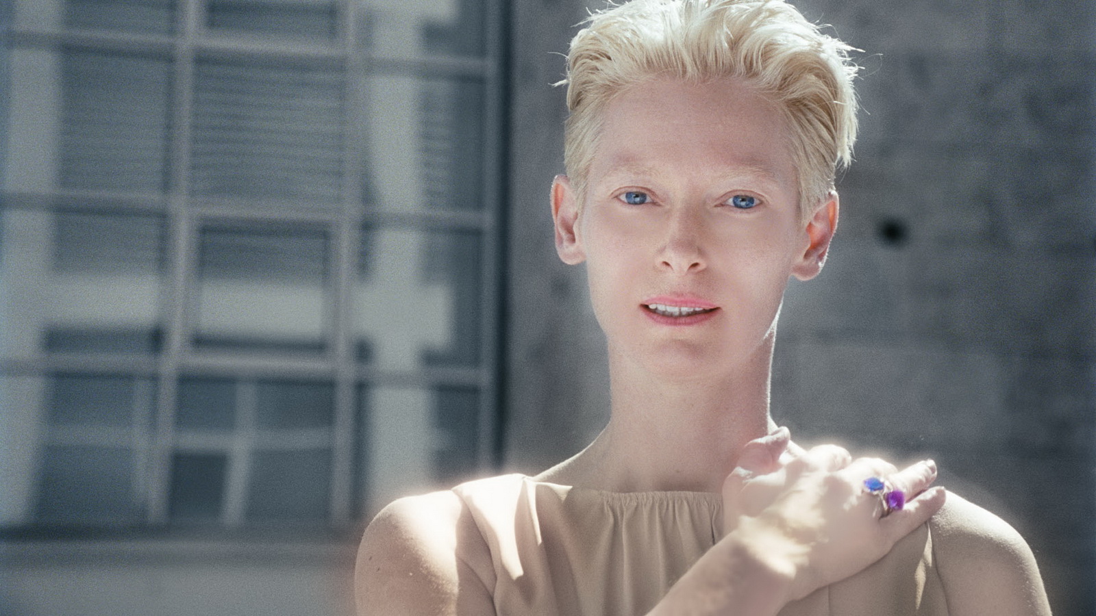 代言人Tilda Swinton New Nudo廣告及花絮圖高清圖片