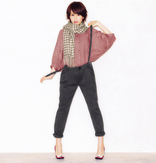 AKB48 前田敦子 x g.u. 2011秋冬 LookBook 高清圖片