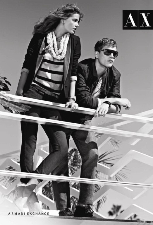 Armani Exchange 2012春季廣告高清圖片