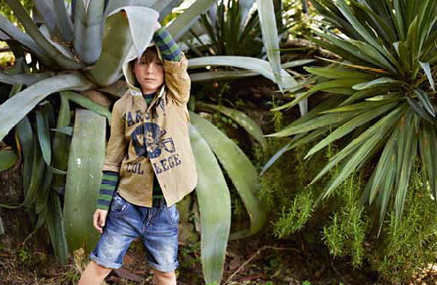 UNITED COLORS OF BENETTON 2012春季童裝系列高清圖片