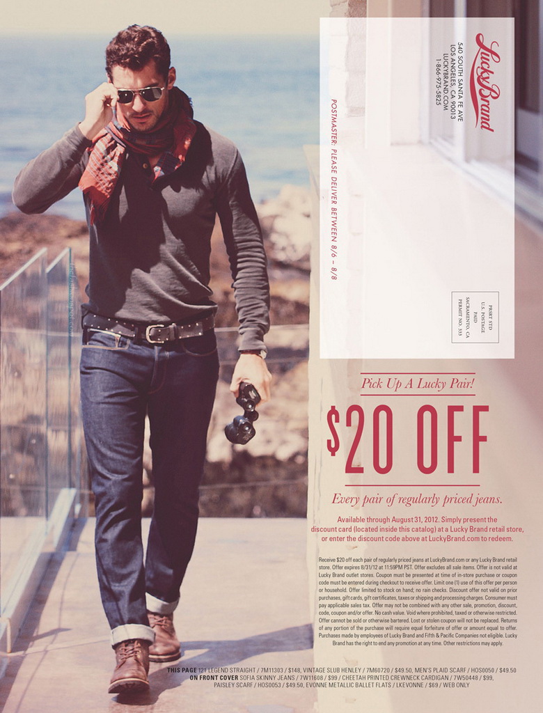 Lucky Brand 2012ﶬLookbookDƬ