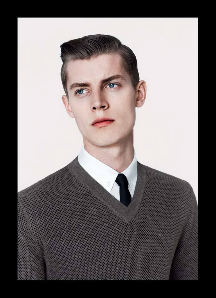 Dior Homme 2013紺Look BookDƬ