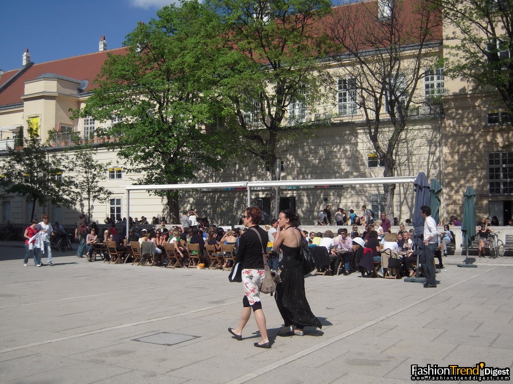 博物館區的一角 