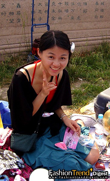 FTD-foto:�������м������K��վ��һ������